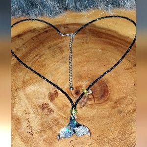 Mermaid tail necklace